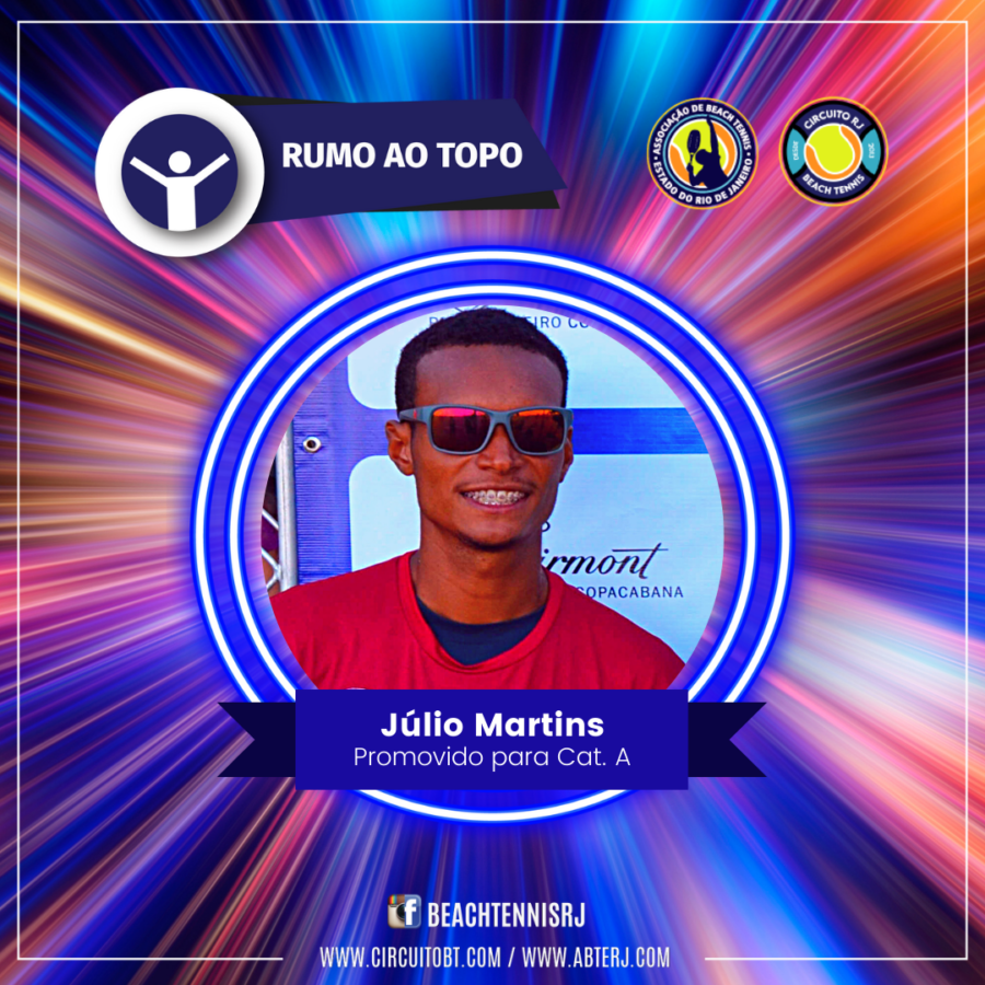 Júlio Martins - Promovido Cat A Júlio Martins - Promovido Cat A